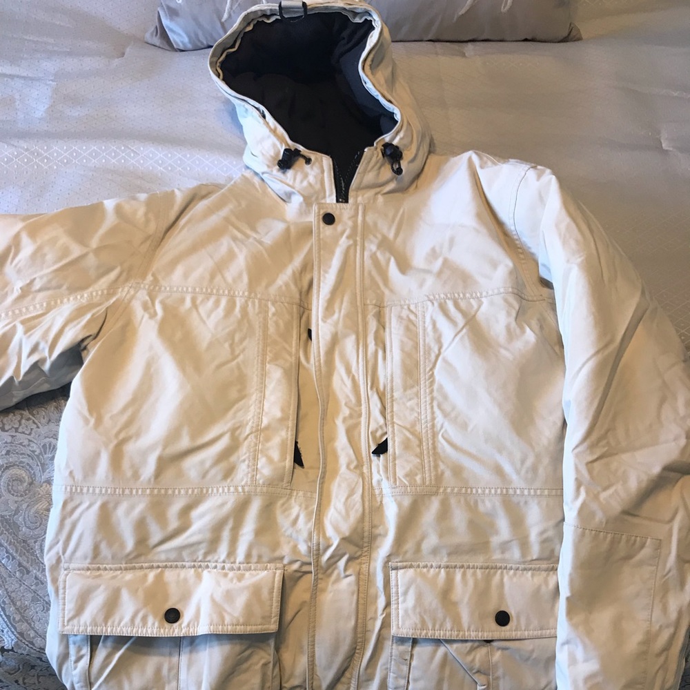 Eddie Bauer Quilted Goose Down Men’s Coat